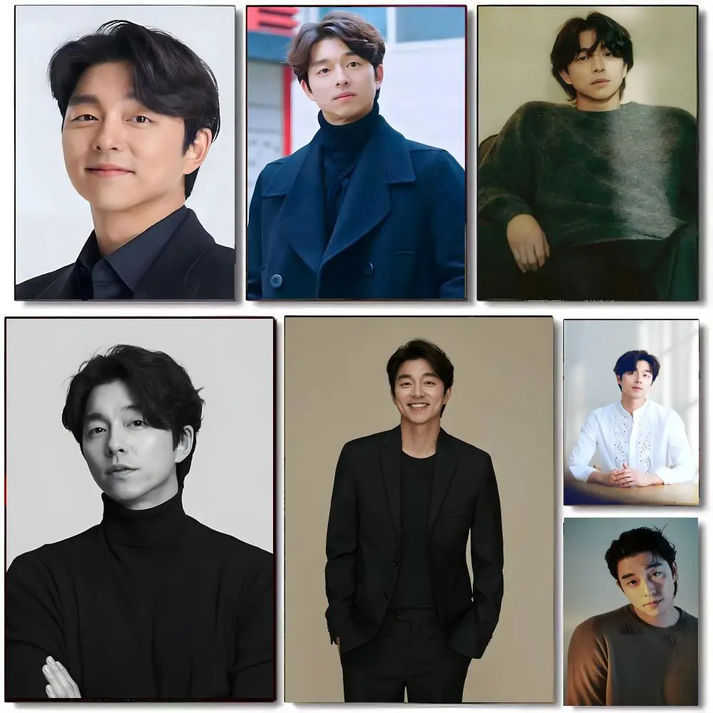 Korean Actor G-Gong Yoo Poster High Quality Bedroom Living Room Aesthetic Wall Decoration Painting Stickers Gift