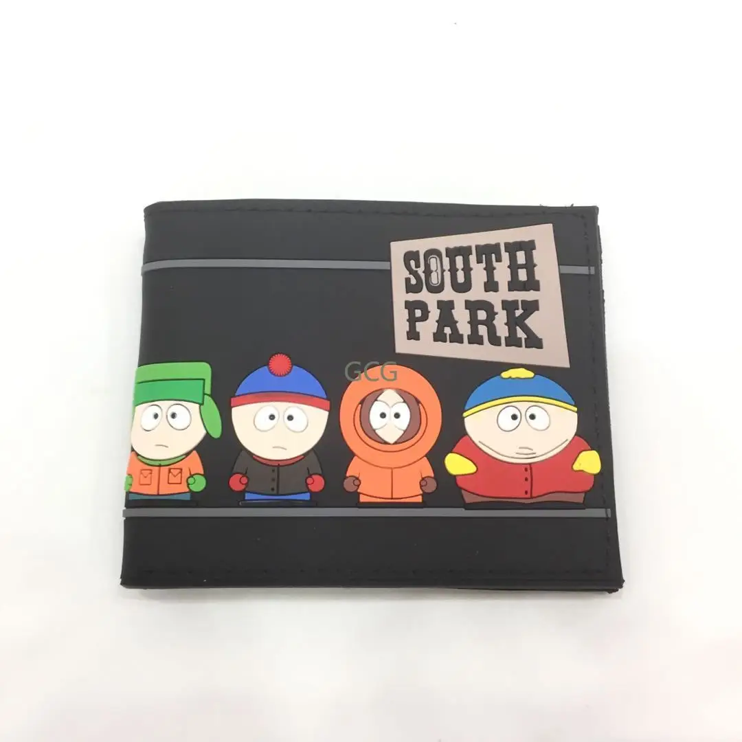 Eric Cartman Kenny McCormick Student wallet Stan Marsh South Park Cosplay accessories Anime purse universal Boys girls gift