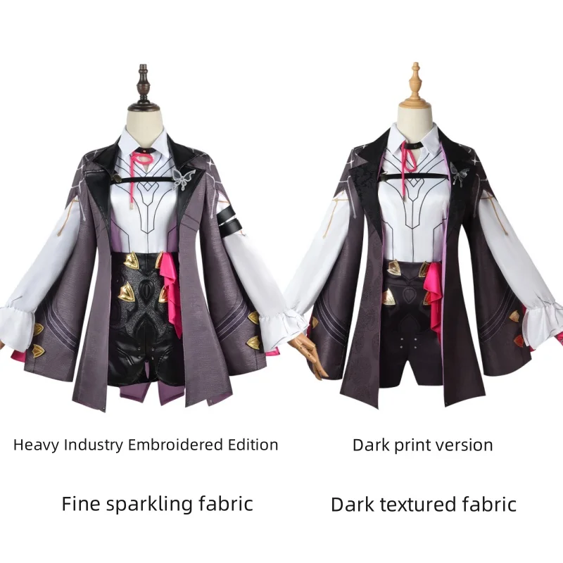 Kafka Cosplay Kostuum Anime Spel Honkai Star Rail Cosplay Kafka Mooie Combat Uniform Vrouwen Halloween Feest Carnaval Outfits