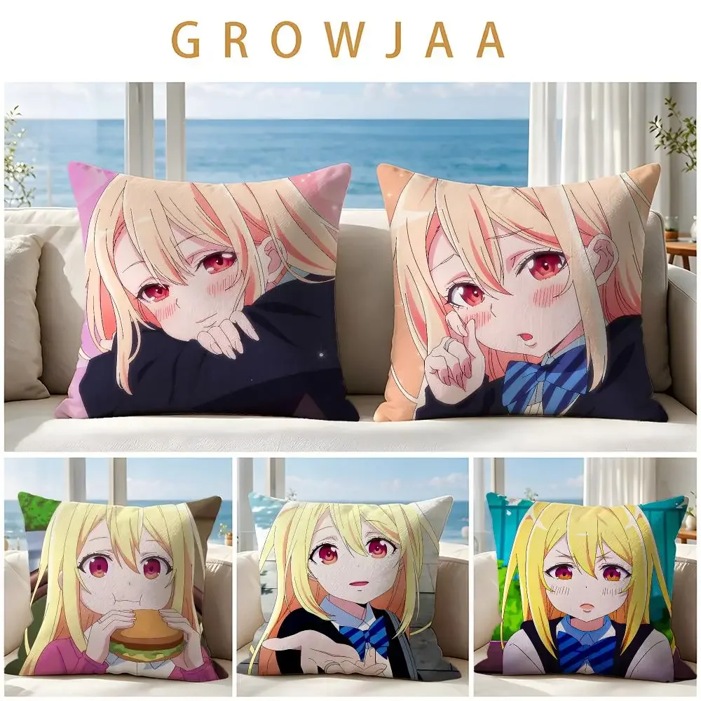 Foolish Angel Dances with the Devil Cushion Cover Throw Pillow Short Plush Fresh Natural Cushion for Living Room Sofa  Gift