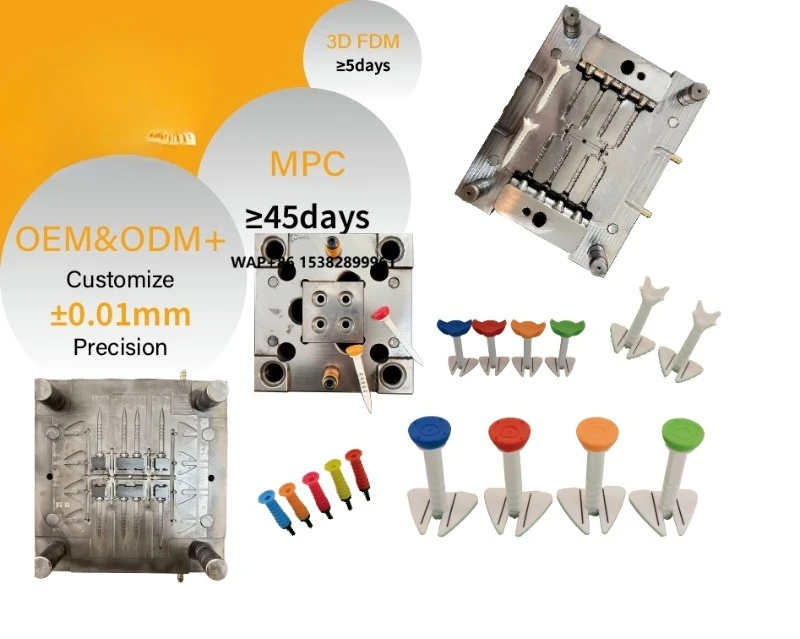 

Customized Metal Golf Tee Moulding Manufacturer Mold FST Model 01 Zhejiang Not Easy to Break Deform Long Service Life