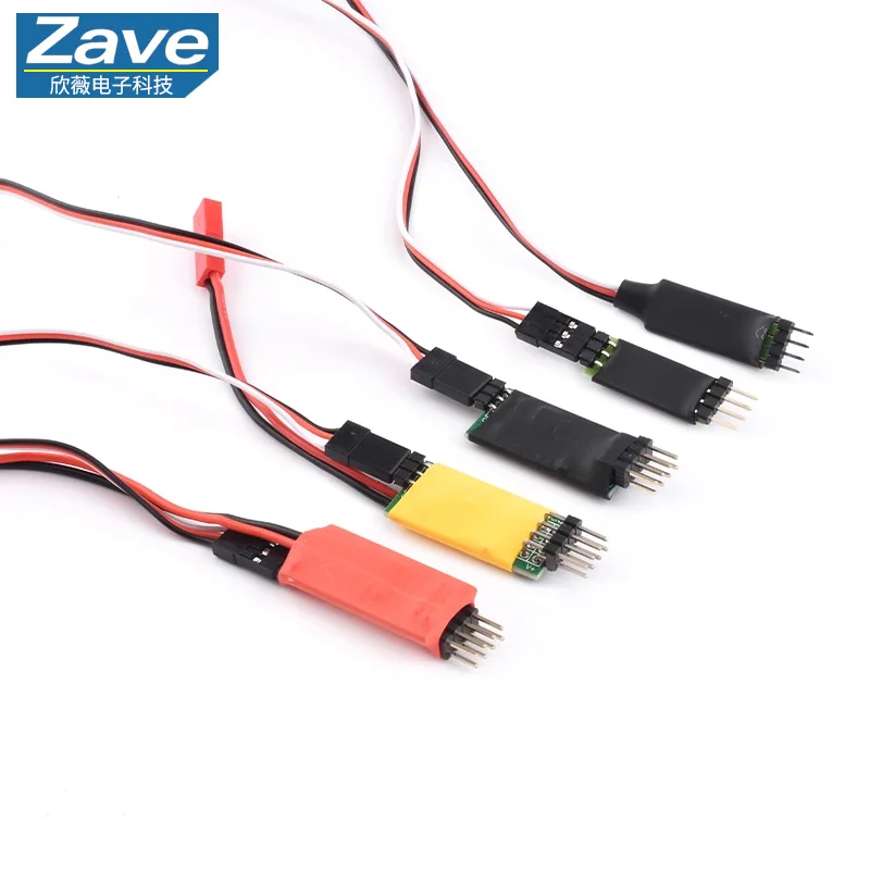 The control board for the third - channel switch of the model remote controller controls the model car lights, which have strobe