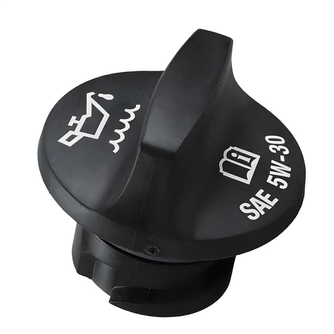 12662196 Car Black Engine Oil Filler Fluid Cap Cover fit for Buick Encore Cadillac XT5 Chevrolet Colorado GMC Canyon Terrain