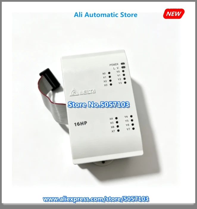 DVP16HP11T 16 Point Expansion Machine 8DI 8DO NPN 24VDC 0.3A DC Power Supply New