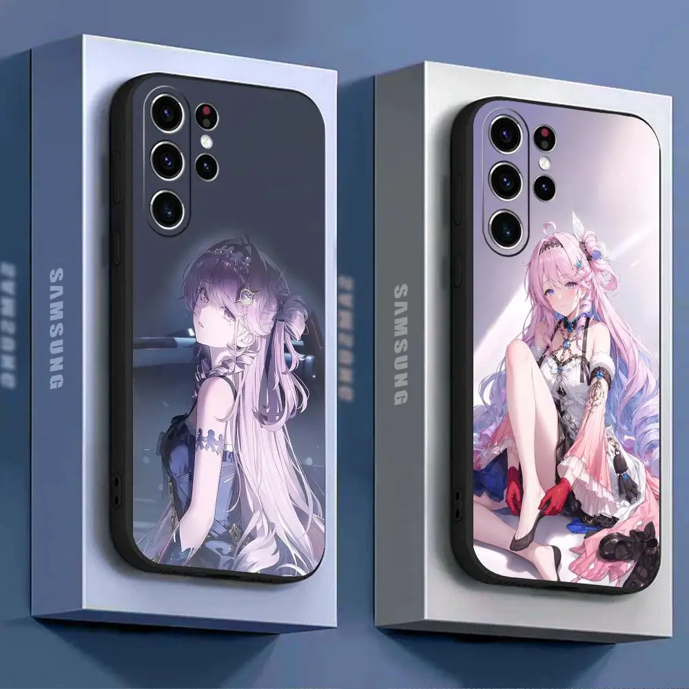 Чехол для телефона Mingchao Mingchao Sexy Beauty Denia для Samsung Galaxy S26 S25 S24 S23 S22 S21 S20 Plus, ультрамягкий, черный