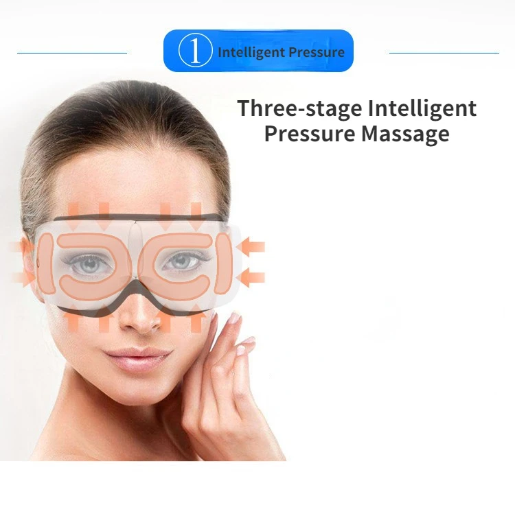 Blue Tooth Music Eye Relax Massager with Heating Hot Compress and Vibration Comfortable Warm up Eye Therapy Eye Massager device