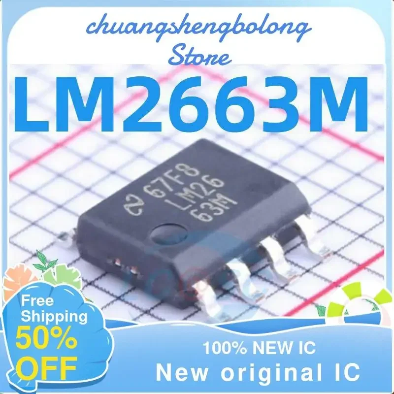 10PCS LM2663 LM2663M LM2663MX LM2663M New original IC