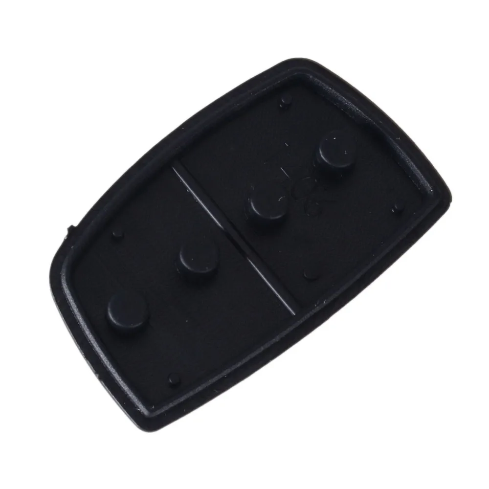 KEYYOU Soft Silicone Key Button Pad 3 4 Buttons Car Remote Key Shell For Hyundai HB20 SANTA FE IX35 IX45 Key Case Cover