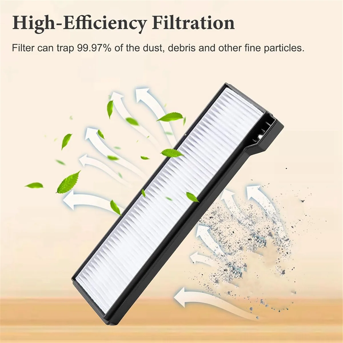 Fnjk-メインサイドブラシ付きロボット掃除機,モップクロス,HEPAフィルター,ダストバッグ,アクセサリー,Eufy x10 pro,Omniに適しています