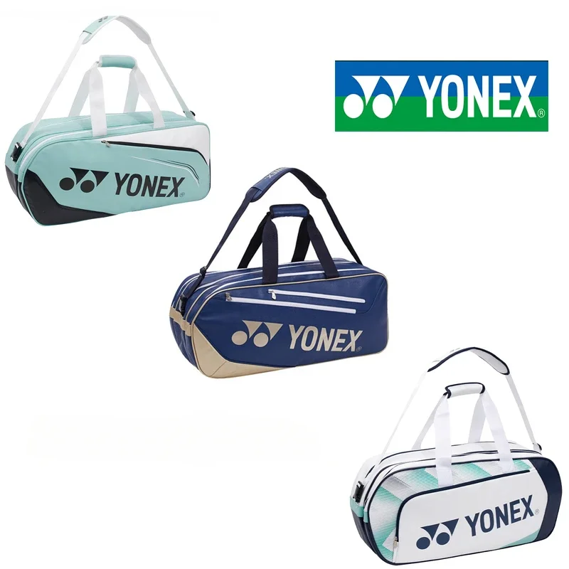 YONEX 2024 Spring And Summer New Badminton Racket Bag Portable Large Capacity Bag Portable Durable Sports Bag For Men And Women