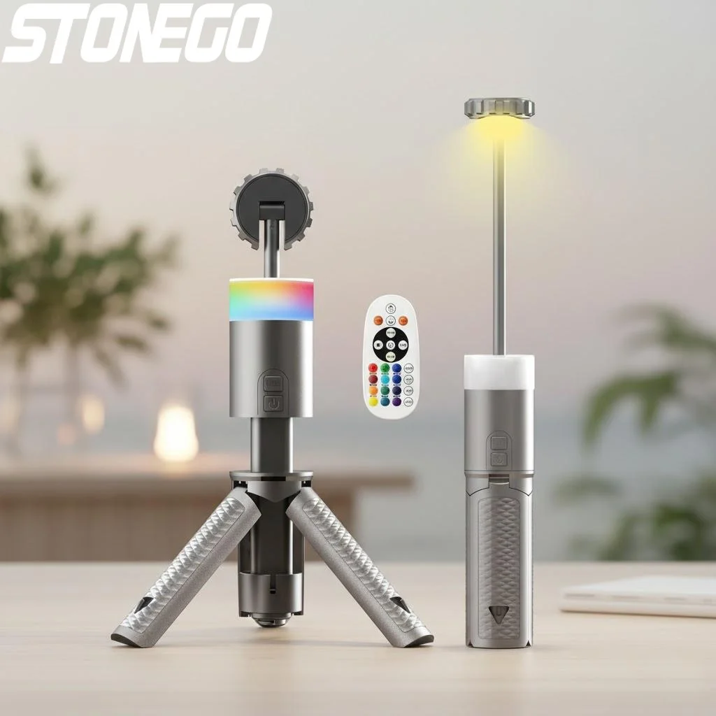 

Портативный перезаряжаемый светодиодный фонарь для кемпинга на открытом воздухе, 6000 мАч, многофункциональный, с длительным временем работы, 15 цветовых температур