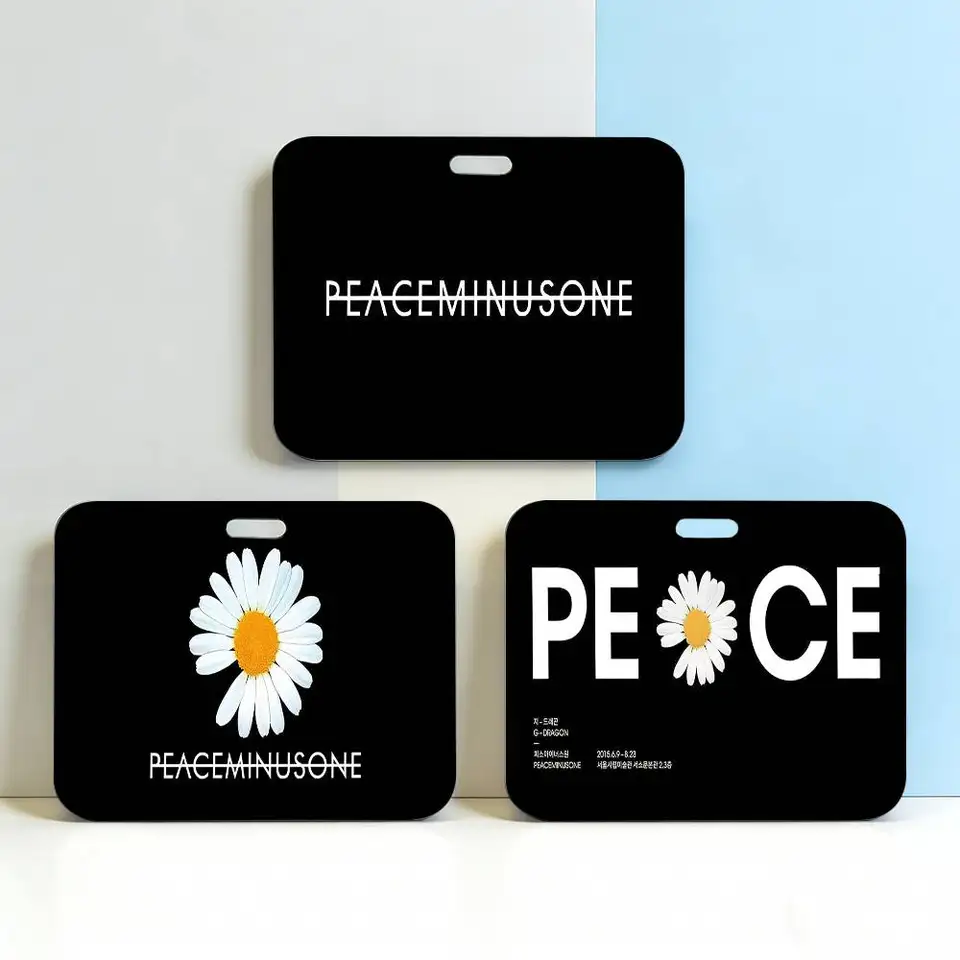 G-Dragon P-Peaceminusone Fashion Plastic Slide Cover Lanyard Work