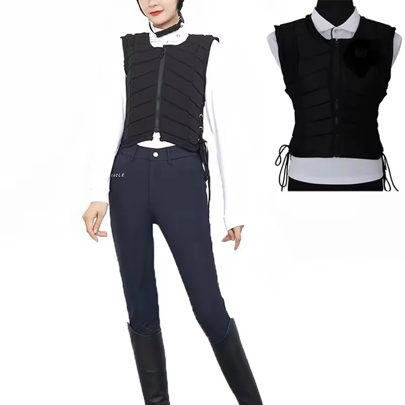 Horse Riding Vest Riding Rodeo Equestrian Safety Vest Protective Adult Children Unisex Equipment for Horse Rider Body Protectors