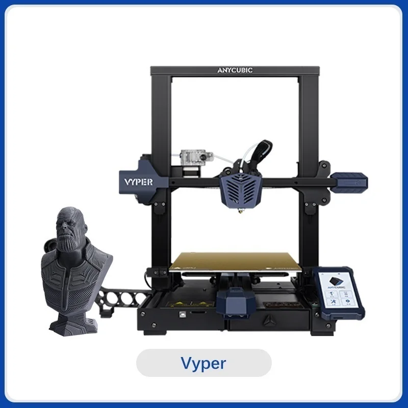 Go FDM 자동 레벨링 3D 프린터, Vyper, 245x245x260mm 인쇄 크기, 자동 레벨링 3D 인쇄