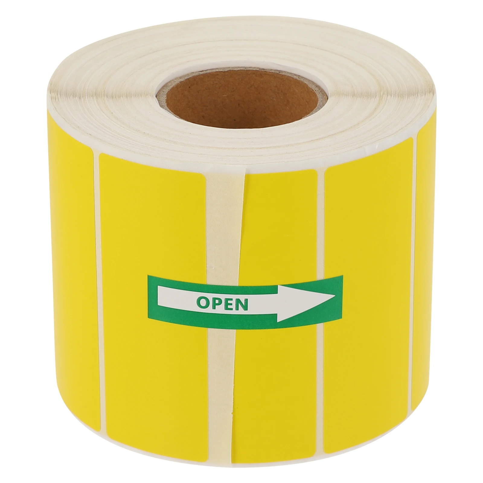 

Coated Paper Stickers Waterproof Self-Adhesive Labels Barcode Printing Simple Colorful Label Rolls For Price Tags Parcel