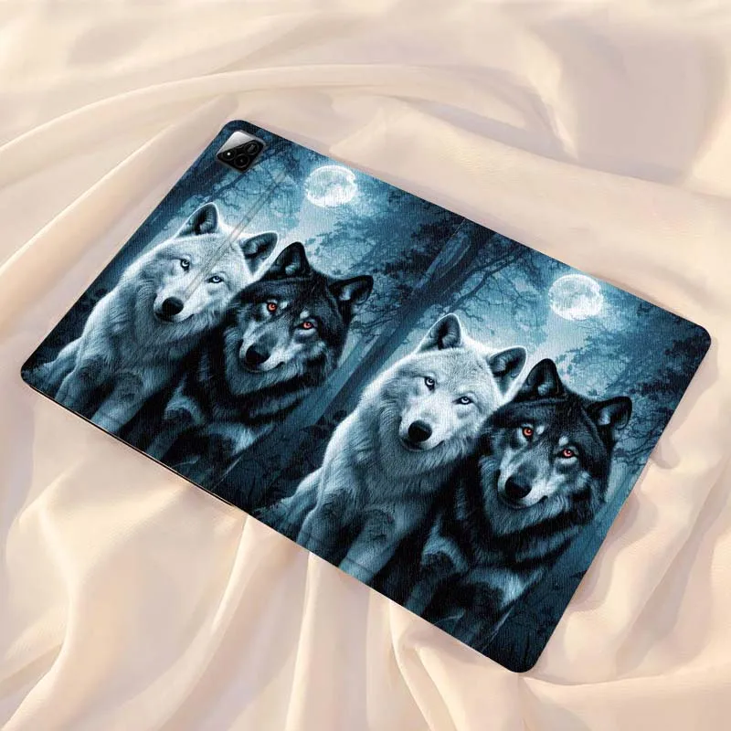 

Anime Wolf Design Cool Tablet Case For Xiaomi Redmi Mi Pad 4 5 6 7 8 K SE Mini Pro Plus Max 10.1 11.2 inch
