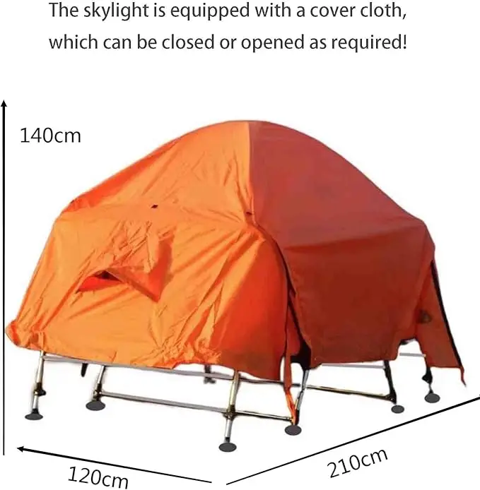 Portable Elevated Folding Camouflage Family Garden Waterproof Beach Dome Glamping Camping Outdoor Ground Cot Tents