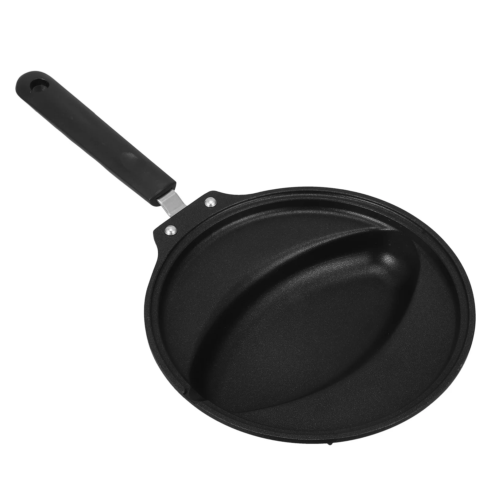 

1Pcs Non-Stick Omelet Pan with Egg Mold for Home Cooking Iron Material Easy to Clean and Hang Non-Stick Frying Pan