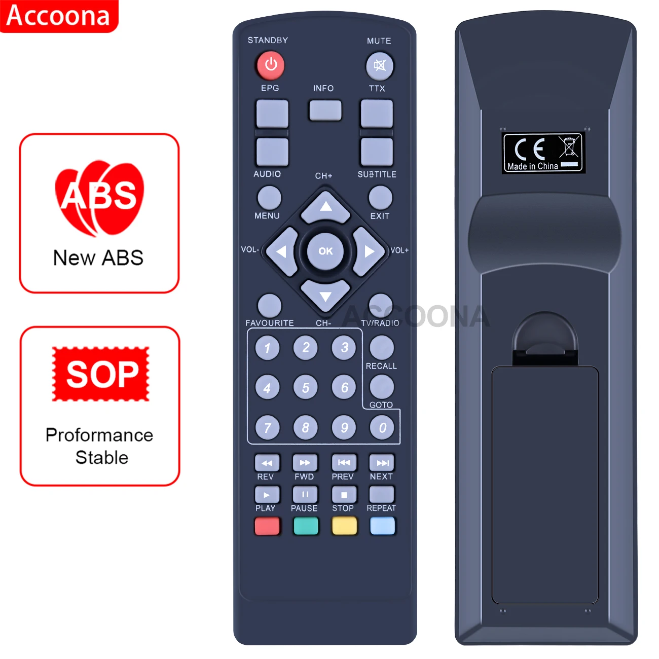 Remote control for GIGAMAX 2200 XDOME tesler SIGMATEK DVBR-520HD QFX(R) CV-103 DISH TV T1000N-VM TV/RADIO Receiver