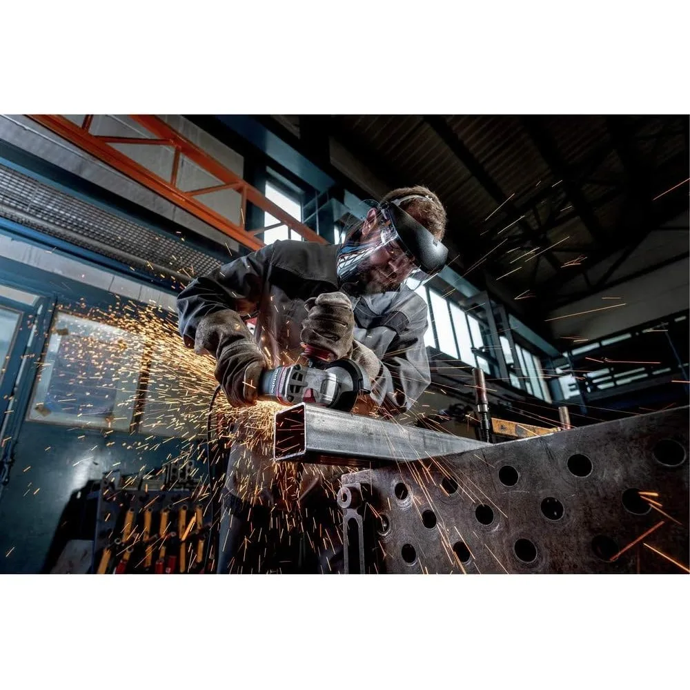 Quick Double Insulation Angle Grinder 13-150mm, 12 Amp, 110/120V, Suitable for Various Materials, High-Performance Tool for Heav