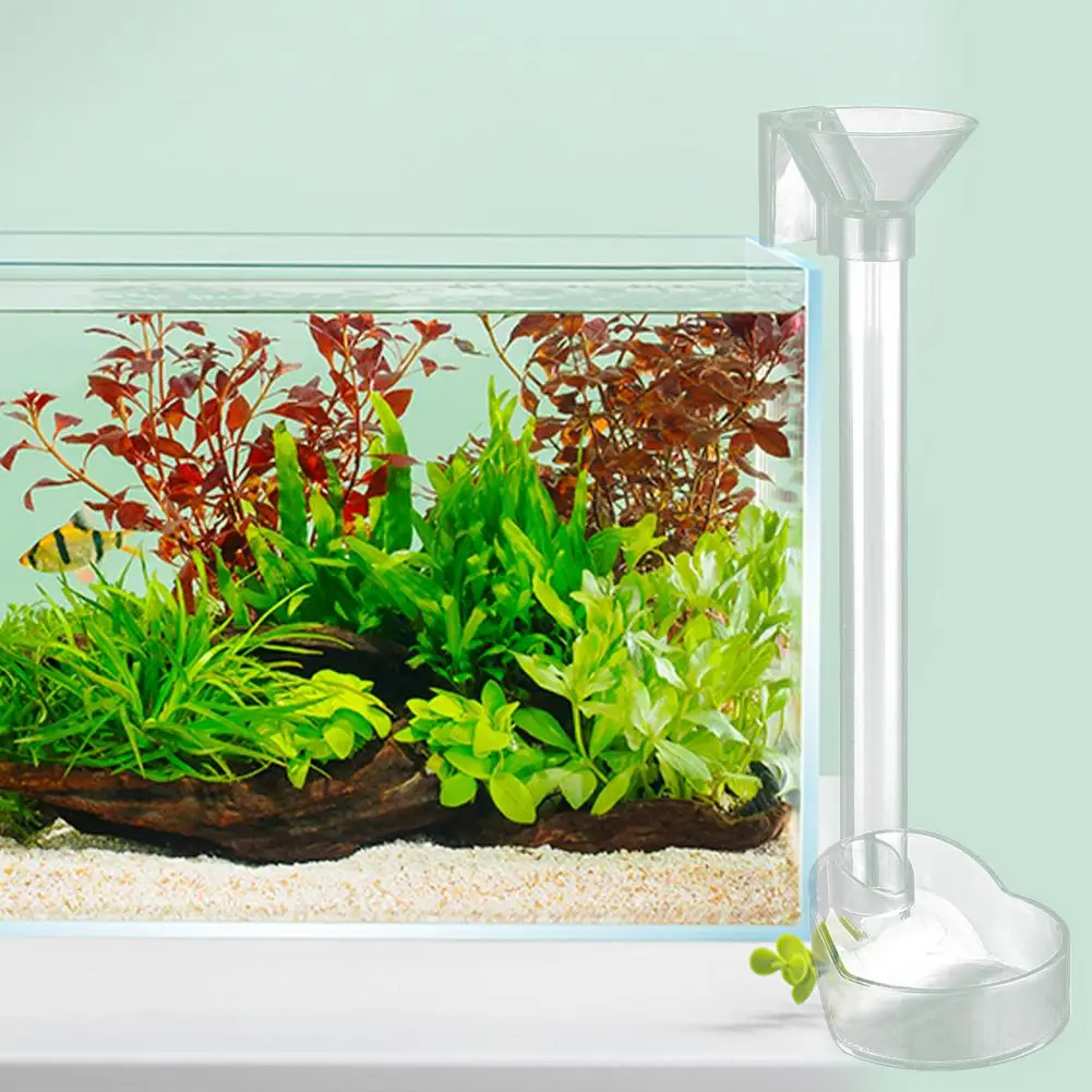 Food Feeder Circle Anti-drop Fish Feeder Circle User-friendly Fixed-point Feeding  Functional Aquarium Shrimp Feeding Tube