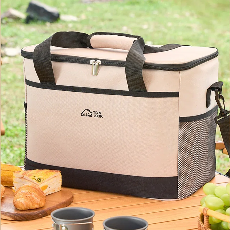 bolsa refrigerador do piquenique a prova de vazamento com alca de ombro removivel camping cooler manter o frio fresco e quente 18l30l 01