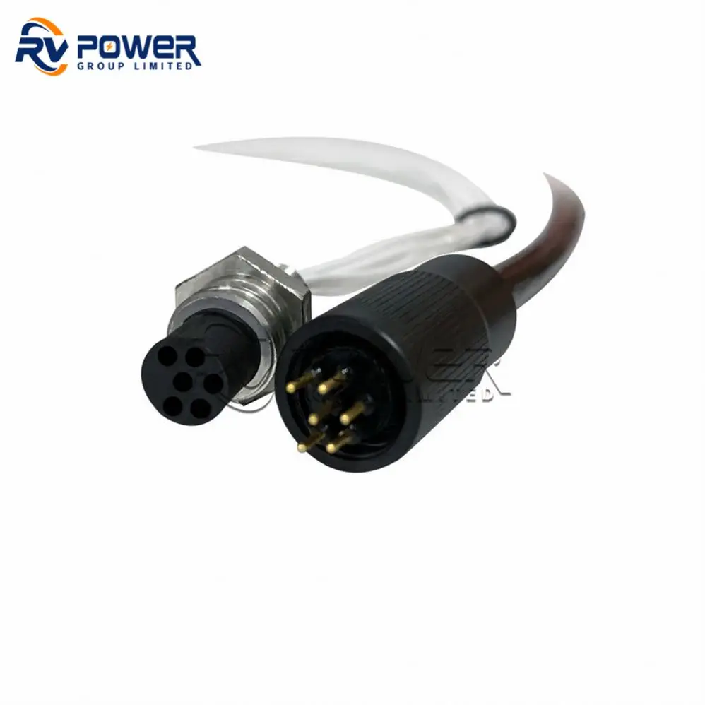 MCIL8F MCBH8M Female Male Power Cable Connectors Waterproof Electrical Underwater Connector Subconn for Subsea Equipment