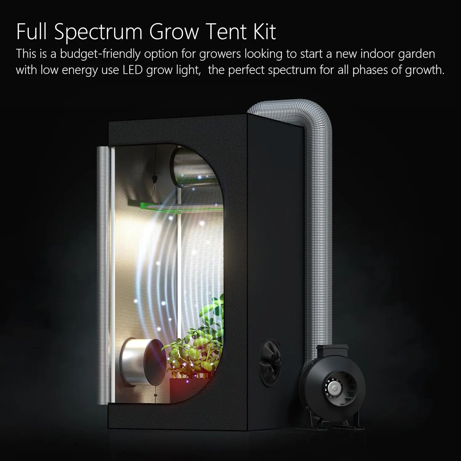 New Tech Led Ape600 Full-Spectrum Grow Light+32