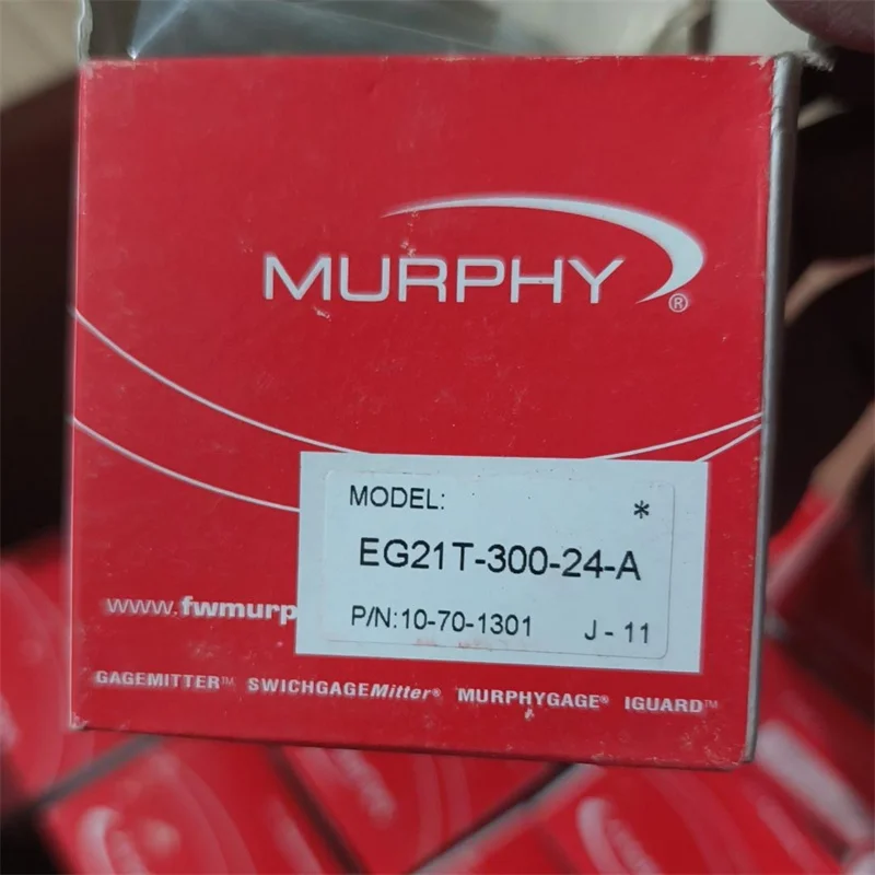 Original MURPHY EG21T-300-24-A Electric Temperature Gauge 24V Water Temp Meter For Diesel Generator Engine Genset Spare Parts Wi