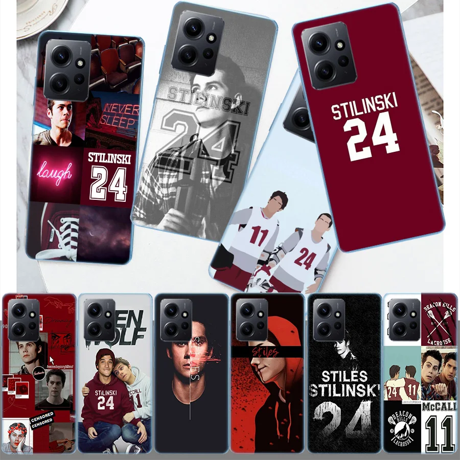 Teen Wolf Stilinski 24 Cover Case For Xiaomi Redmi Note 13 5G Plus 12 12C 10 10A 10C 10X 9 9A 8 8A K60 K70 K20 Pro Phone 7 7A 6