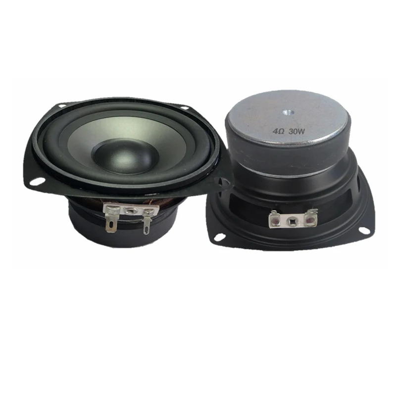 1 Stuks 4 Inch Waterdichte Mid Woofer Speaker 4 Ohm 8 Ohm 30W Pp Potted Home Gazon Audio Broadcast Systeem Muziek Geluid Luidspreker Diy