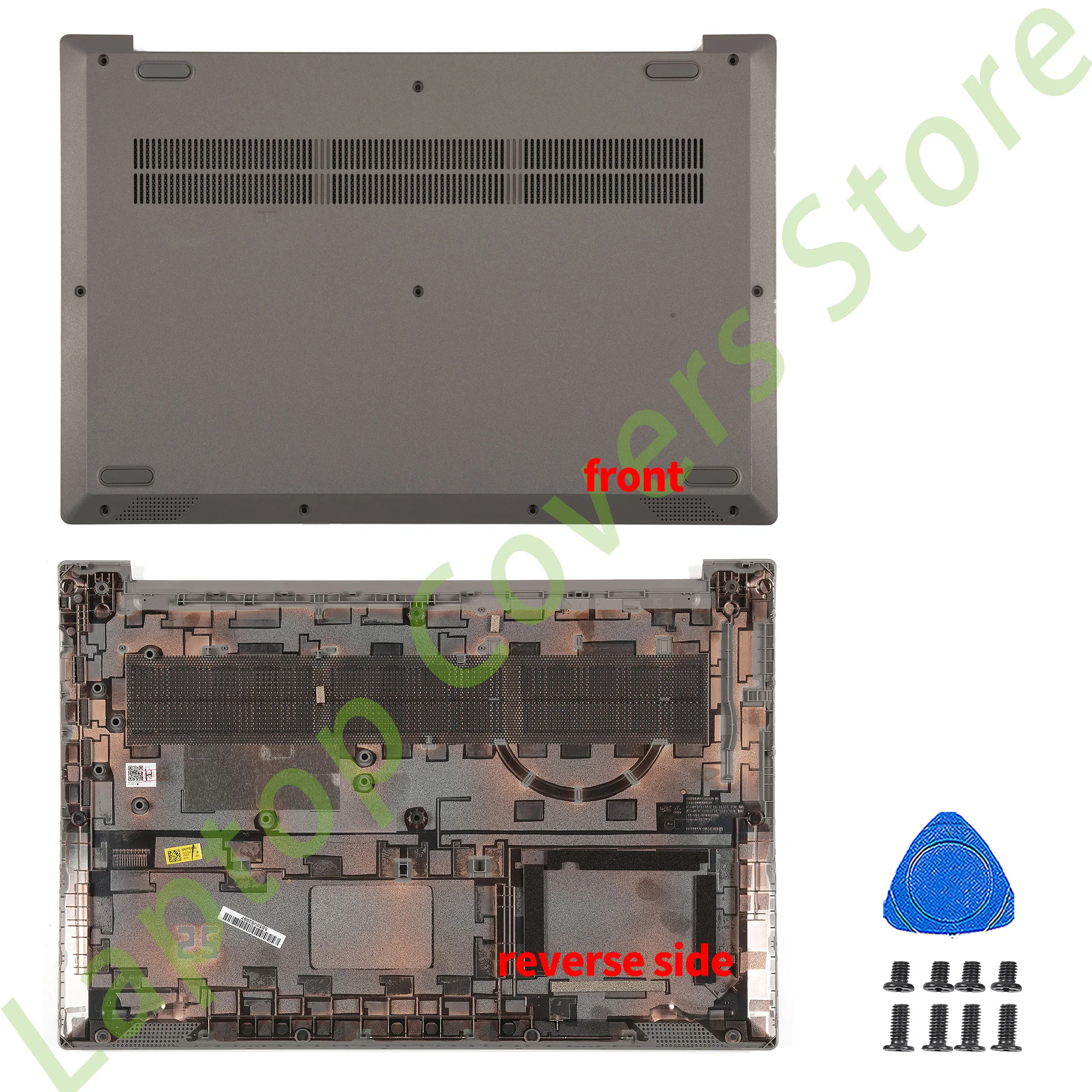 Imagem -05 - Caixa do Portátil para Ideapad Tampa Traseira Moldura Inferior Lcd S14515 340c-15 S145-15iwl S145-15iil S145-15api S145-15igm Case da