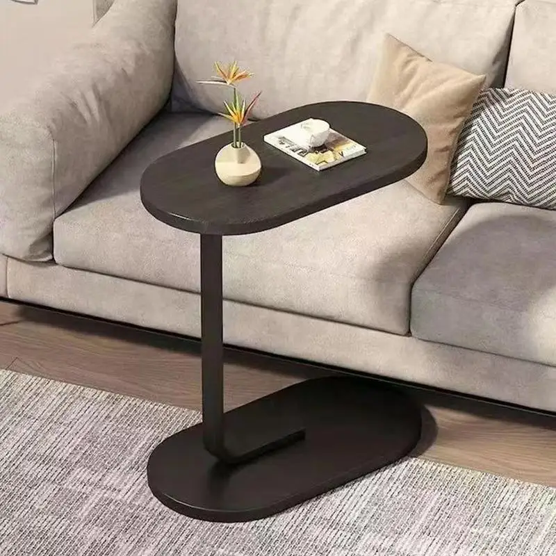 Sofa Side Table C Shaped Side Table Modern Bedside Tables For Small Space Coffee Table Couch Table For Living Room Bedroom