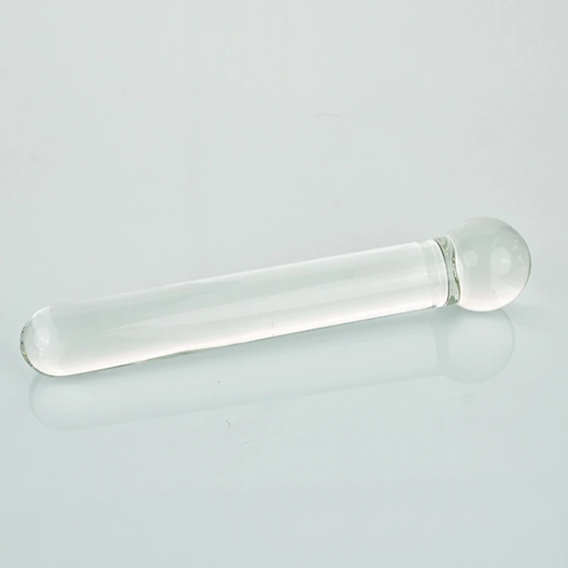 Wholesale Mini Size Cheap New Cute Transparent Masturbation Glass Penis Dildo Sex Toy/Clear Glass Dildo/Crystal Dildo for Home