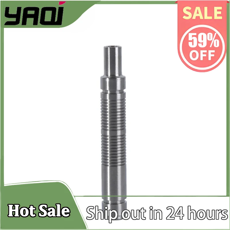 

YAQI 316 Stainless Steel Men Safety Razor Handle, 82mm Universal & 62g Precision Grip - Precision Shaving Tool for Barber Grade
