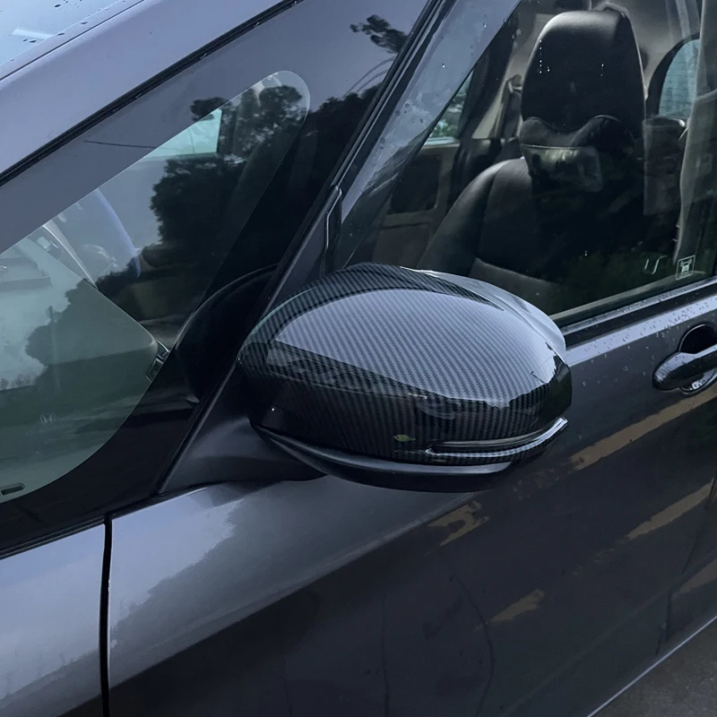 

For Honda JAZZ GK5 Shuttle GK8 2015 2017 2019 ABS Carbon Side Mirror Cover Protection Rear View Mirror Shell Sticker Accessories
