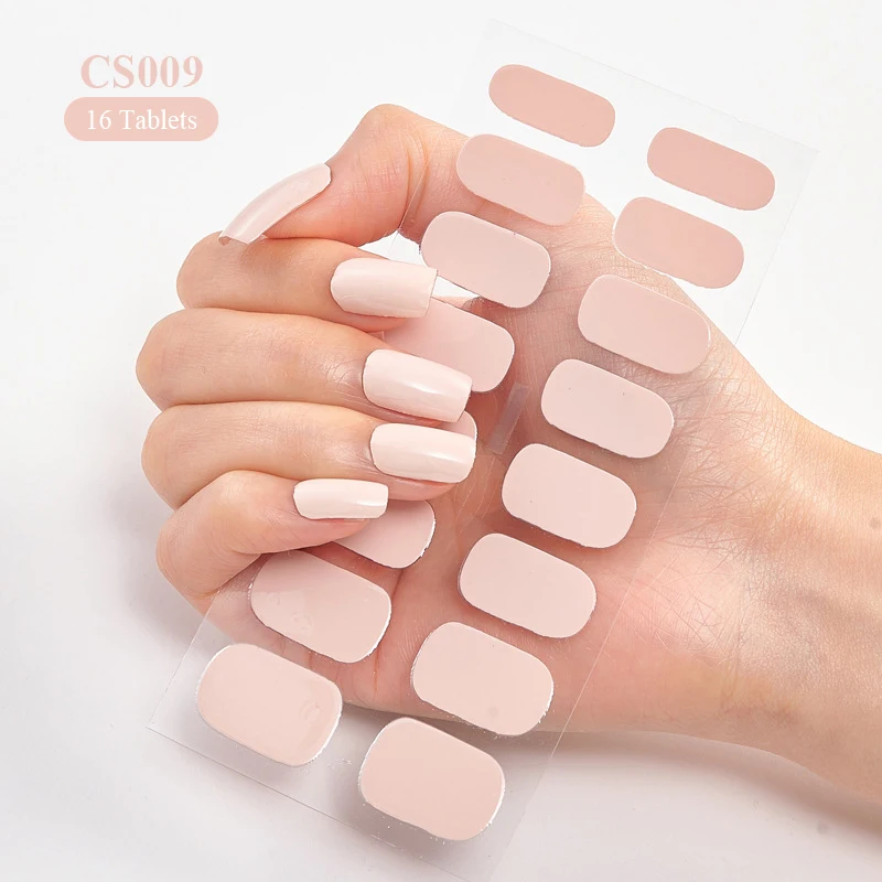 Adesivi per unghie a copertura totale Decorazione per unghie con smalto per unghie alla moda Adesivo per nail art autoadesivo con glitter scintillanti