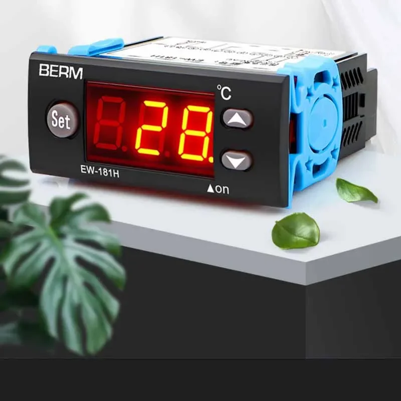 

Thermostat EW-181 Digital Display Temperature Control Instrument Refrigeration Heating Cold Storage Thermostat EW-181H