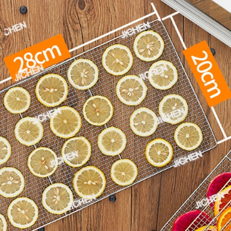 HG 식품 건조기 건조 과일 기계 가정용 및 상업용 스마트 터치 8층 용량 비주얼 도어 조명 포함