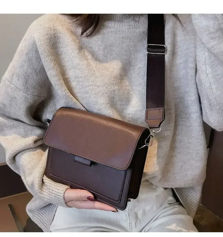 Women's PU Leather Crossbody Bag Image 12