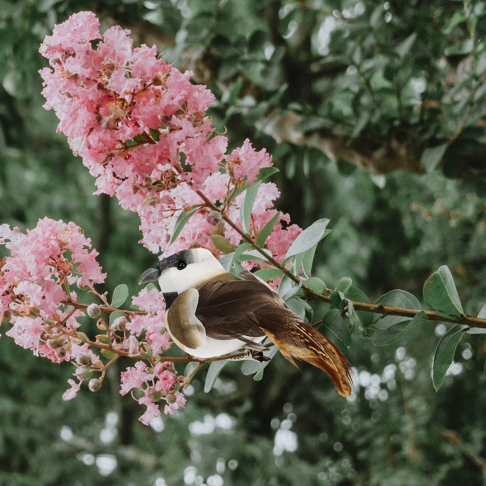 

6pcs Bird Figurines Artificial Birds Garden Ornaments Yard Decor Crafts Simulation Models For Outdoor Tree Decoration