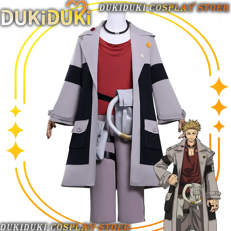 

Anime GACHIAKUTA Enjin Japanese Cosplay Costume Full Set Suit for Men Adult Carnival Uniform Birthday Party Role Play Dress Up