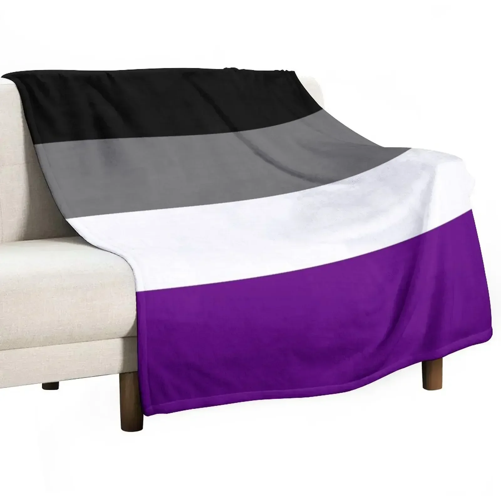 

Seamless Repeating Asexual Pride Flag Pattern Throw Blanket Multi-Purpose Large Blankets