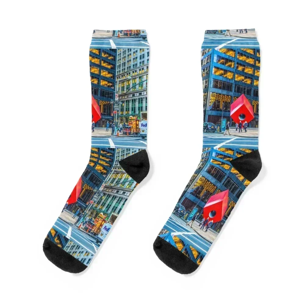 

NYC - Brown Brothers Harriman Socks sheer funny sock anti-slip aesthetic Socks For Girls Men's