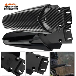 For TALARIA MX3 MX4 Dirt Pit Bike Motorbike Rear Fender Cover Wheel Protector Rear Mudguard Motorcycle Carbon Fiber Accessories