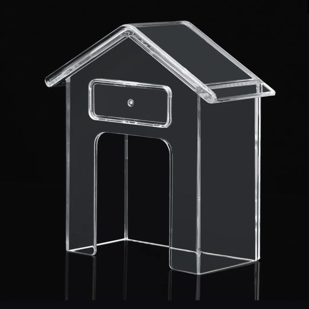 Wireless Doorbell Waterproof Cover Outdoor Yard Remote Control Transmitter's Transparent Plastic Rainproof Protective Cover