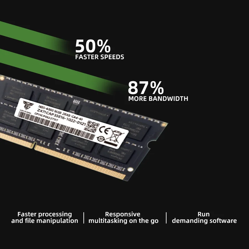 DDR3L DDR4L 4GB 8GB 16GB 32GB Laptop Ram 1333mhz 1600Mhz 2666MHZ 3200MHZ D3L 1.35V SODIMM Notebook Memory Ram D4L 1.1V Non-ECC