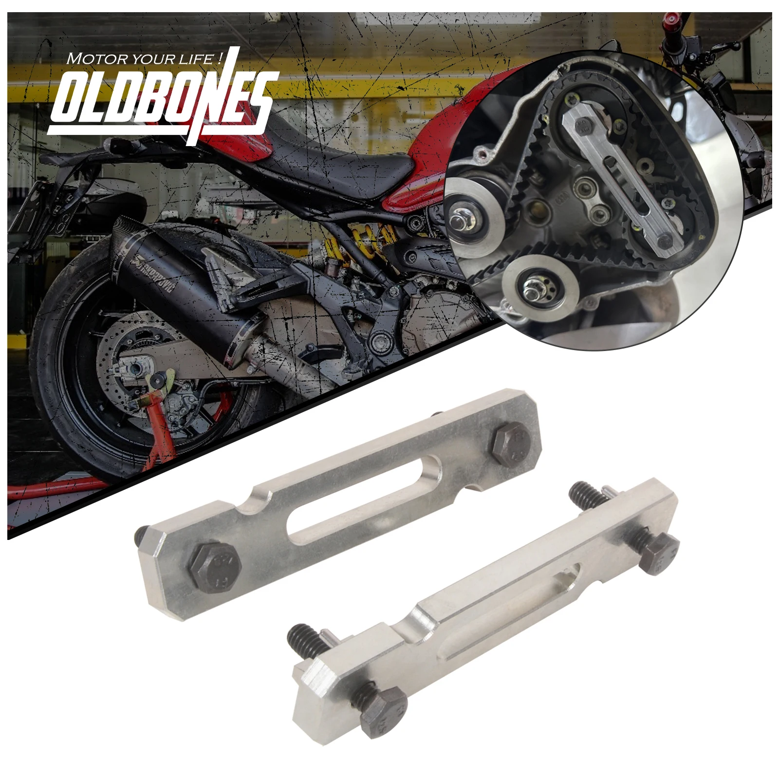 Motorcycle Timing Shaft Locking Tool For Belt Tensioning Tool Parts For Ducati 821 to 1200cc Engines 2010-2021