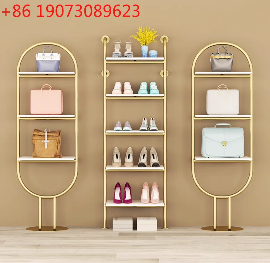

Shoe Store Shoe Rack Display Rack Clothing Store Bag Rack Display