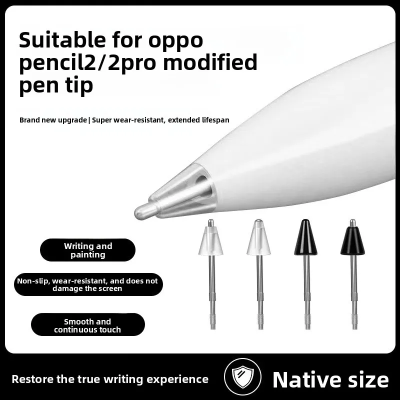 Stylus Pen Nibs for OPPO Pencil 2 | 2Pro Replacement Metal Pen Tip Anti-Slip Wear Resistant Tablet Pen Nib